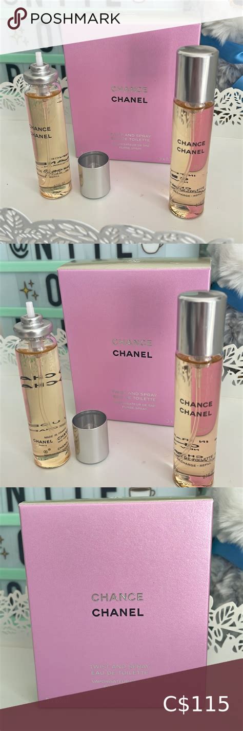 chanel twist and spray refill only|Chanel chance refill only.